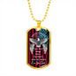 Father's Day Patriot & Hero Dog Tag Necklace 2021 - Personalize it!