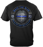 Back the Blue Law Enforcement T-Shirt - FREE Shipping!