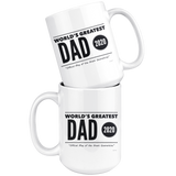 World's Great Dad 2020 Official Quarantine Mug