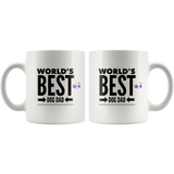 World's Best Dog Dad Coffee Mug