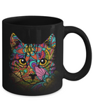 Cat of Many Colors mug
